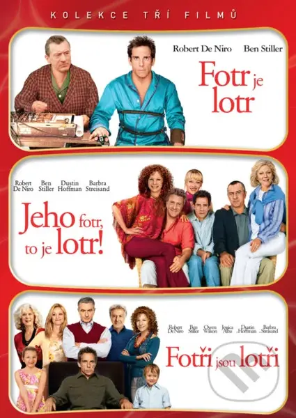 Fotři a lotři kolekce 1.-3. (3DVD) - film z kategorie Rodinné a romantické