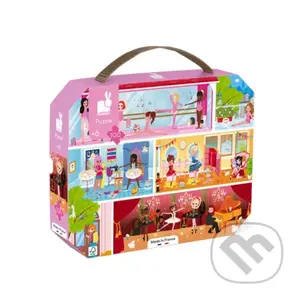 Puzzle Škola baletu v kufríku 100 ks - puzzle z kategorie Dětské puzzle