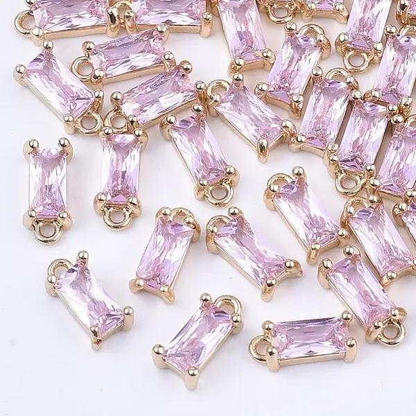 Transparent Glass Charms
