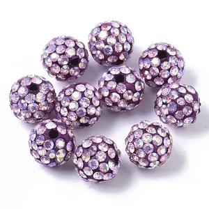 Pave Disco Ball Beads