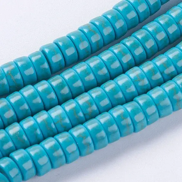 Synthetic Turquoise Beads Strands