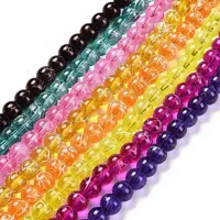 Drawbench Transparent Glass Beads Strands