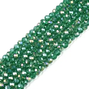 Electroplate Glass Beads Strands