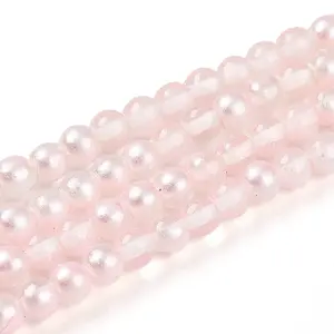 Baking Paint Transparent Glass Beads