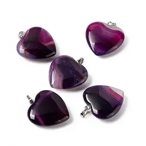 Natural Agate Pendants