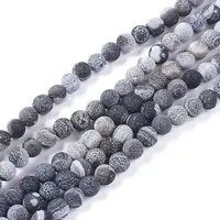 Natural Weathered Agate Beads Strands