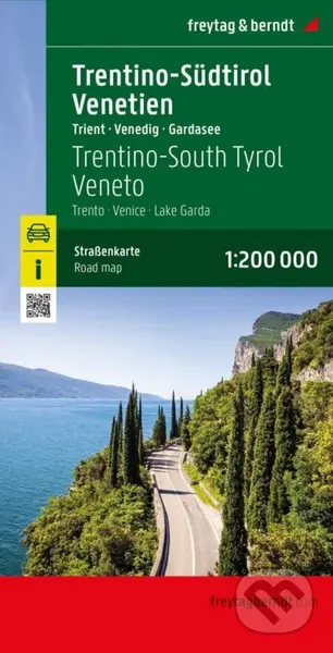 Trentino-Alto Adige-Venetia 1:200 000 / automapa
