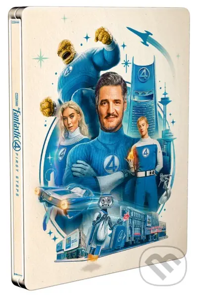 Fantastická 4: První kroky (Limitovaná sběratelská edice - steelbook UHD+BD) - film z kategorie Akční sci-fi