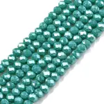 Electroplate Glass Beads Strands
