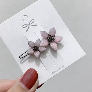 Rhinestone Hair Bobbin Pins