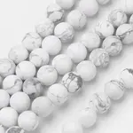 Natural Howlite Beads Strands
