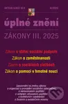 Aktualizace III/4 / 2025 - Zákon o státní sociální podpoře - kniha z kategorie Správní právo