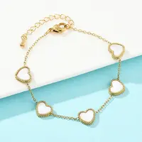 304 Stainless Steel Link Bracelets for Women