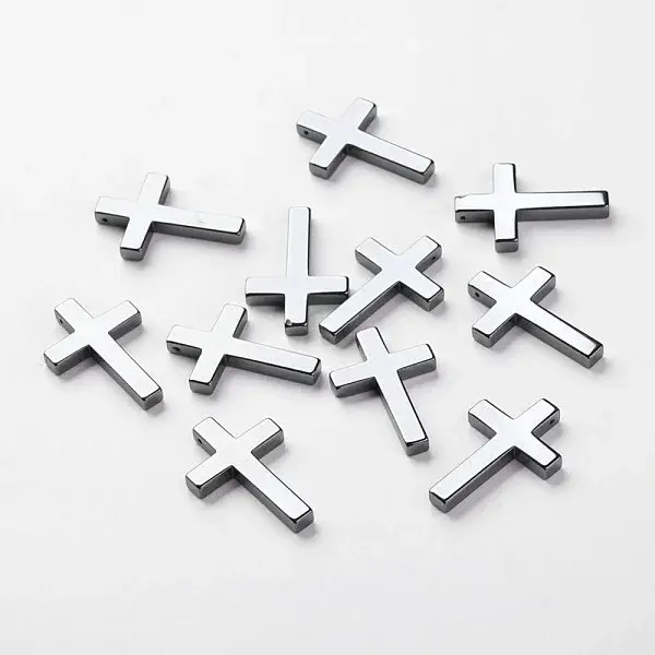 Non-magnetic Synthetic Hematite  Pendant