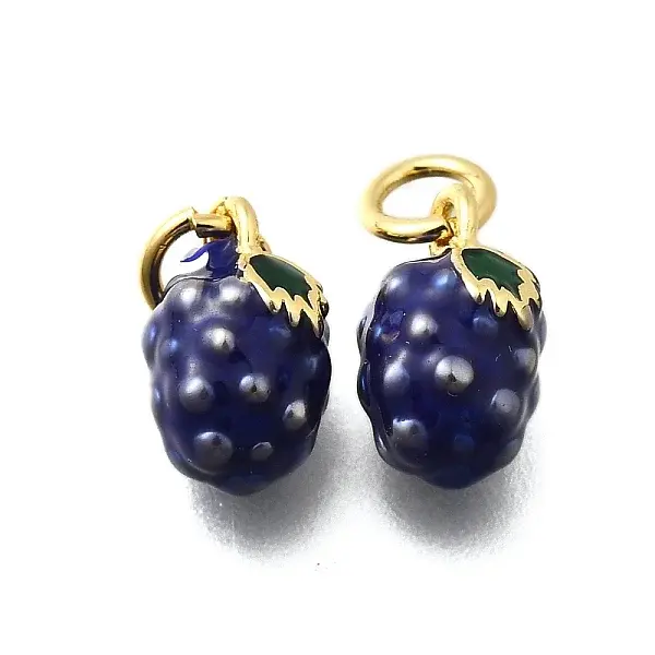 Brass Enamel Pendants