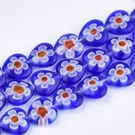 Handmade Millefiori Lampwork Beads Strands