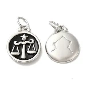 304 Stainless Steel Enamel Pendants