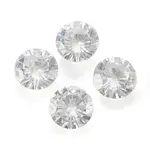 Cubic Zirconia Pointed Back Pendants