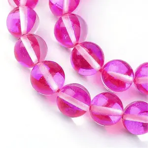 Synthetic Moonstone Beads Strands