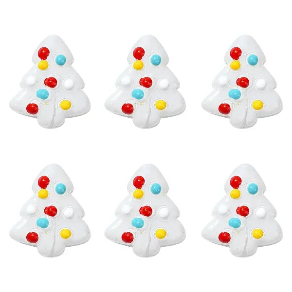 6Pcs Handmade Bumpy Glass Beads Strands