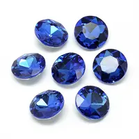 Pointed Back Glass Rhinestone Cabochons
