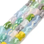 Electroplate Glass Beads Strands