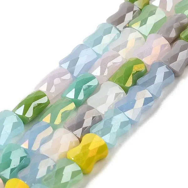 Electroplate Glass Beads Strands