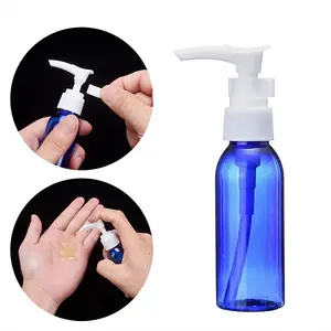 50ml Refillable PET Plastic Empty Pump Bottles for Liquid Soap
