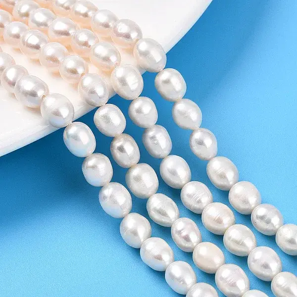 Natural Cultured Freshwater Pearl Beads Strands