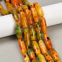 Dyed Natural Agate Beads Strands