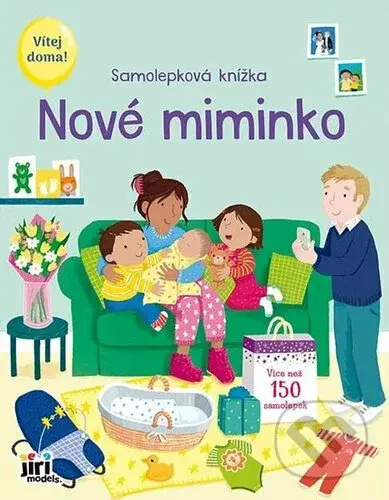 Samolepková knížka: Nové miminko (Více než 150 samolepek) - kniha z kategorie Samolepky