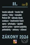 Zákony 2024 II/B - Trestní právo (Trestní zákoník, Trestní řád, Policejní sbor, Exekuce, Insolvenční zákon, Správní řád) - kniha z kategorie Trestní…