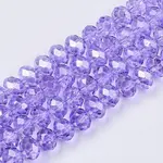 Baking Paint Glass Beads Strands