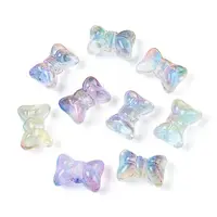 Baking Painted Transparent Glass Beads