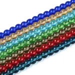 Transparent Glass Beads Strands