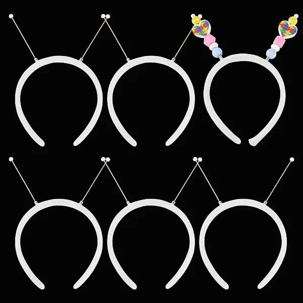 Cloth and Plastic Hair Bands