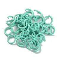 Zinc Alloy Open Jump Rings