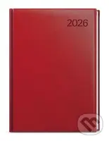 Denní diář 2026 Goliáš Vivella A4 bordó