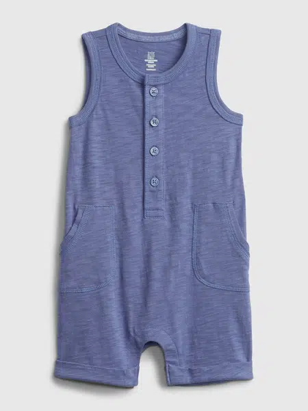 GAP Baby overal gen good shorty one-piece Modrá