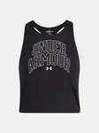 Dívčí tílko Under Armour UA Motion Branded Tank-BLK - Holky