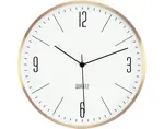 Nástenné hodiny 30 cm, zlatý kov%