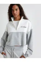 Koton Women's Sweatshirt Gray