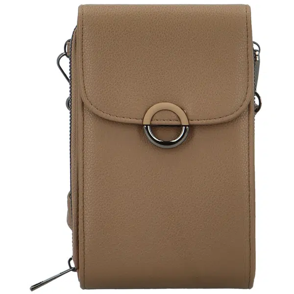 Dámska crossbody kabelka camel - Firenze Aristea