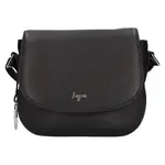 Dámska kožený kabelka Lagen Bruna - čierna