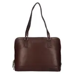 Dámska kožená kabelka na notebook The Chesterfield Brand Selvino - hnedá