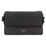 Dámska kožená crossbody kabelka Lagen Livia - čierna