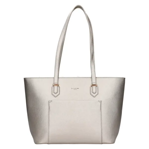 Dámska kabelka David Jones Ajca - strieborná