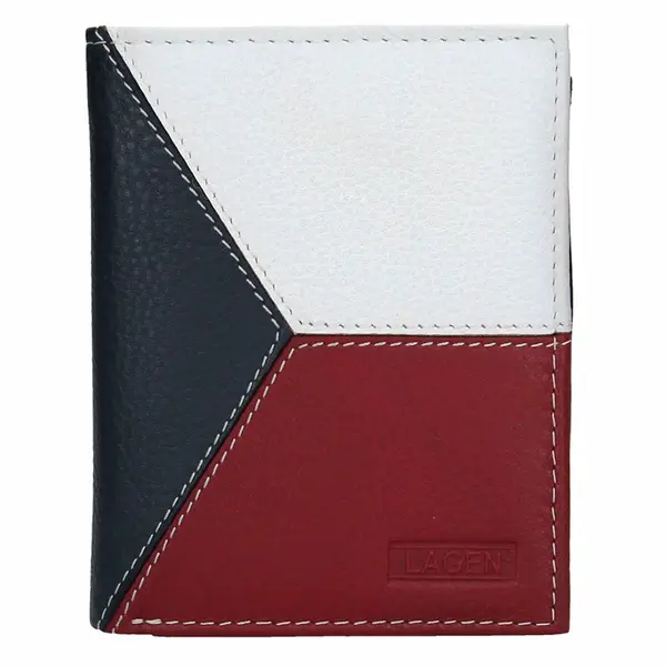 Pánska kožená peňaženka Lagen Trikoloras