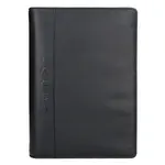 Celokožená pánska spisovka Lagen Lenon - čierna