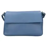 Dámská kožená crossbody kabelka Italia Darina - modrá
